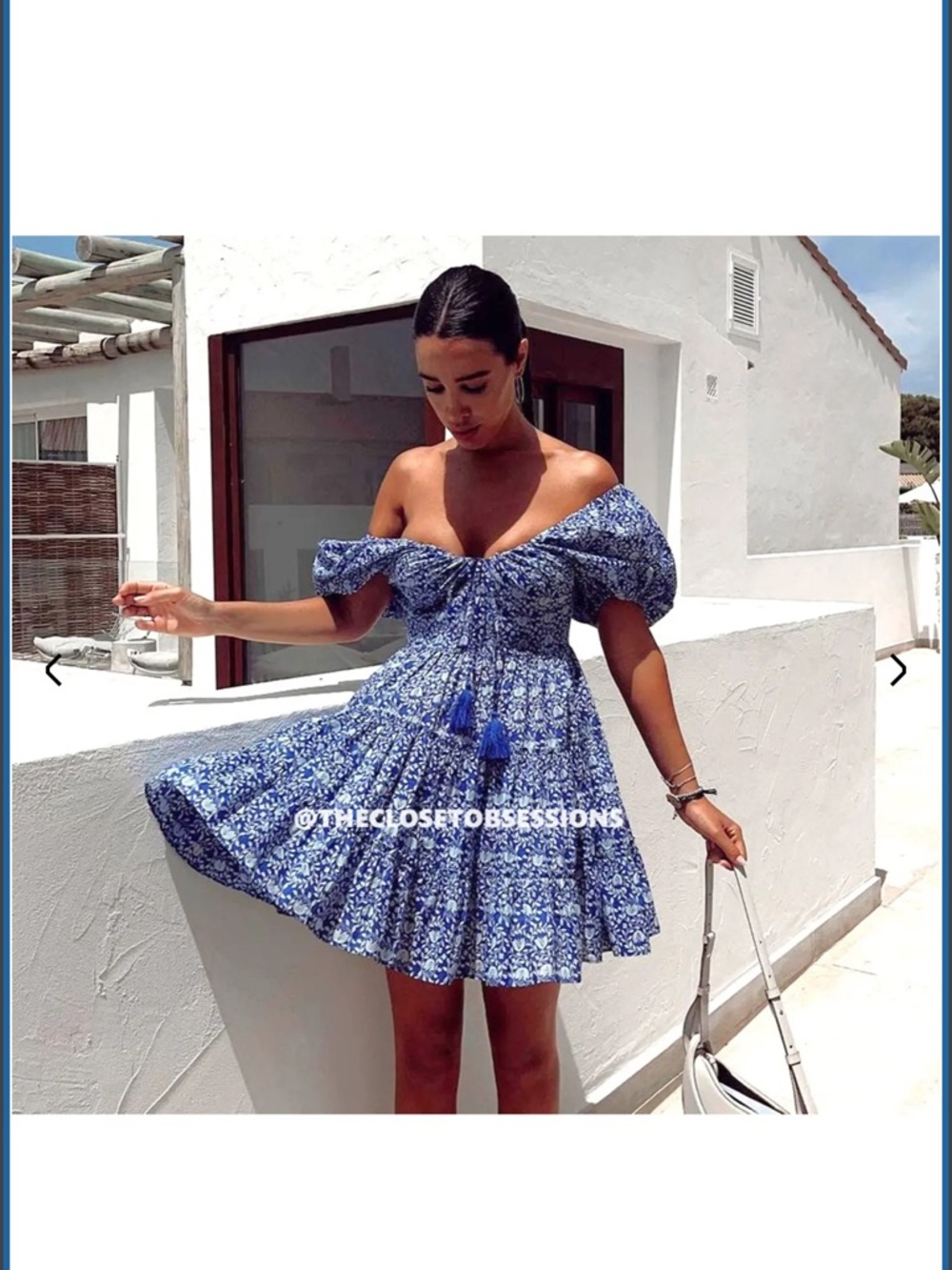 ZARA PRINTED SHORT DRESS